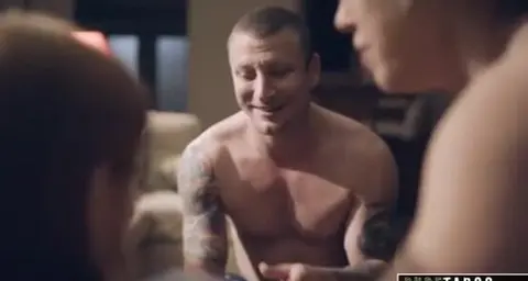 Taboo Stepparents & Stepbro Welcome New Sister to Perv Family