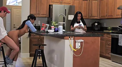 Fucking My GF in Front of Her StepMom – Taboo Family Roleplay